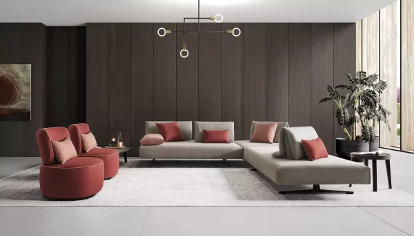 Abbraccio Modern Sofa by LeComfort