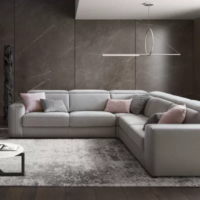 Astor Contemporary Sofa by LeComfort