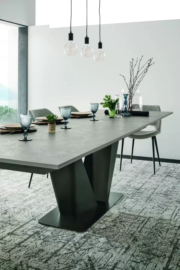 silver modern dining table by sedit 5