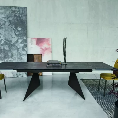 Vela Contemporary dining table by Sedit