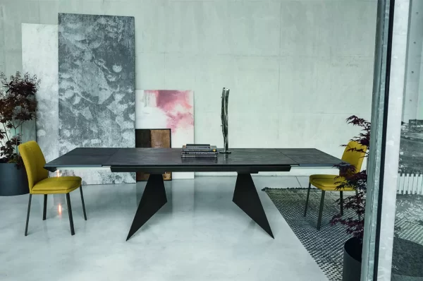 Vela Contemporary dining table by Sedit