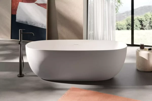 ellisse modern bathtub by idea group 4