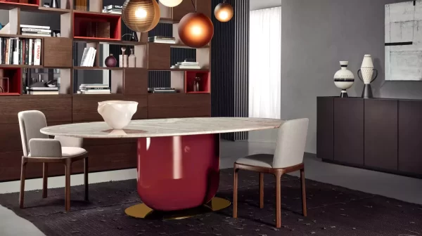 Ettore Genius contemporary dining table by Pianca 2024