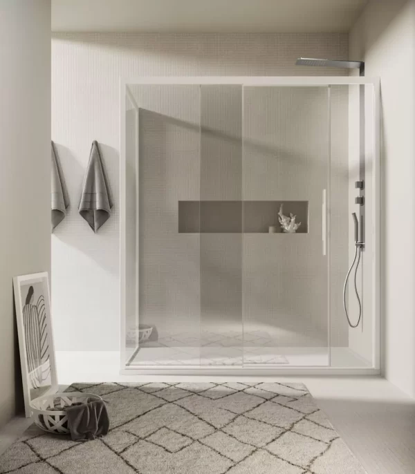 glamour modern shower by agha 1