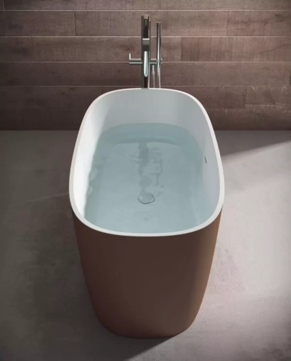 Loop modern bathtub by disenia 2024
