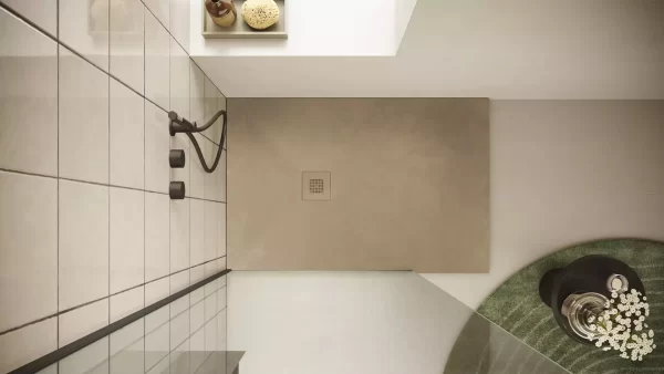 sand modern shower floor by agha 2