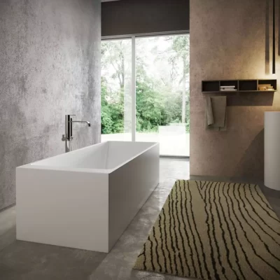 square modern bathtub by disenia 5