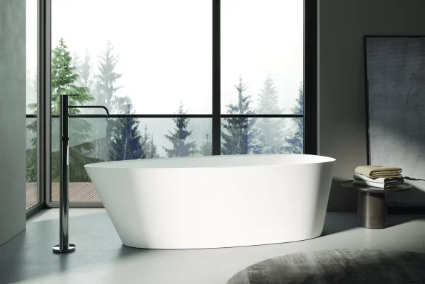 almond modern bathtub by disenia 1