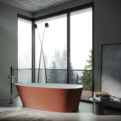 almond modern bathtub by disenia 3