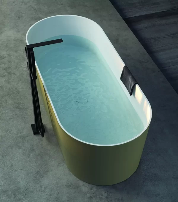 deluxe contemporary bathtub by disenia 2