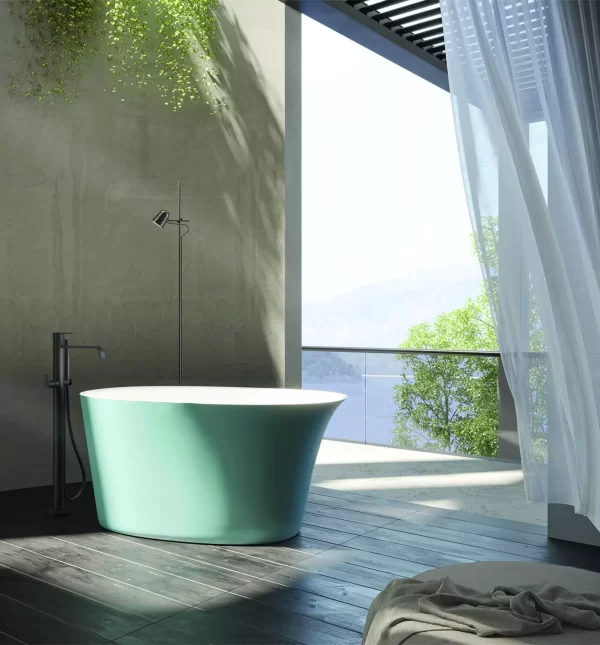 Levante soothing modern bathtub by disenia 2024