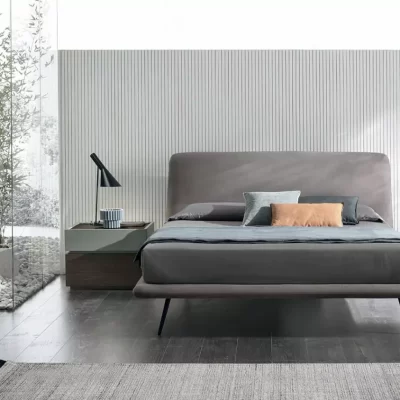 Luna sleek Contemporary bed frame by Tomasella 2024 | archisesto chicago
