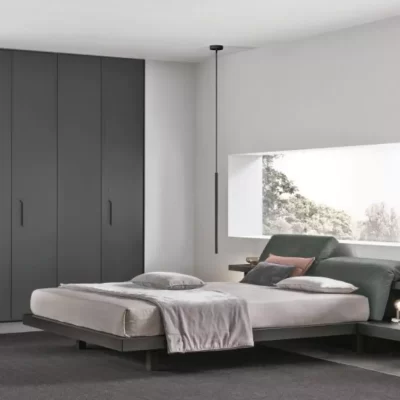 Morfeo striking contemporary bed by Tomasella 2024