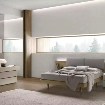 shiro wooden modern bed by Tomasella 2024