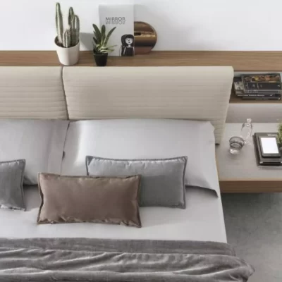 yuki contemporary bed by tomasella 3