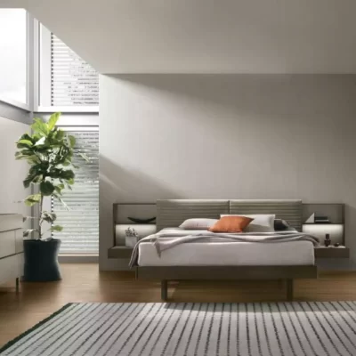 Yuki Aesthetic Contemporary bed frame by Tomasella 2024