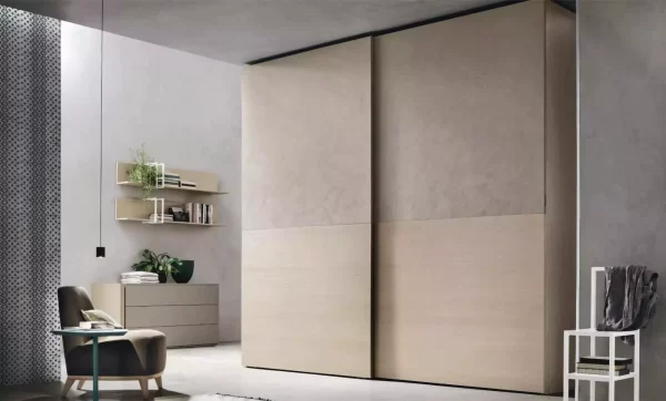 double casual modern sliding wardrobe by tomasella