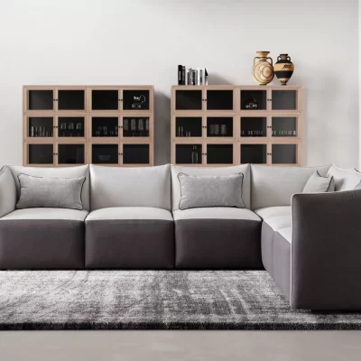 Functional contemporary sofa Kubik - Archisesto Chicago -1