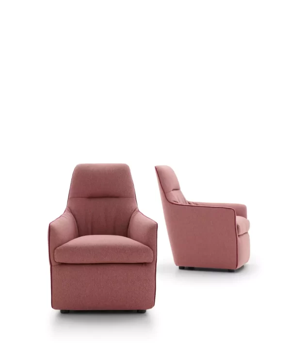 Transitional armchair Bangkok - Archisesto Chicago -3